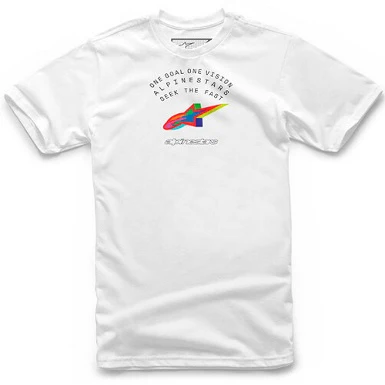 CAMISETA ALPINESTARS TEMPLE BLANCO