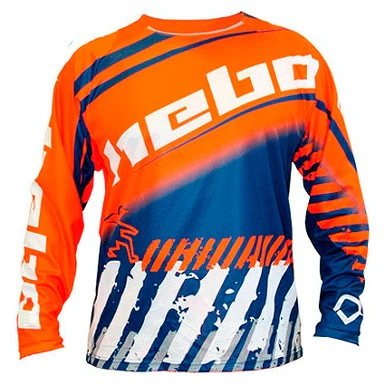 CAMISETA HEBO STRATOS 20 NARANJA / AZUL
