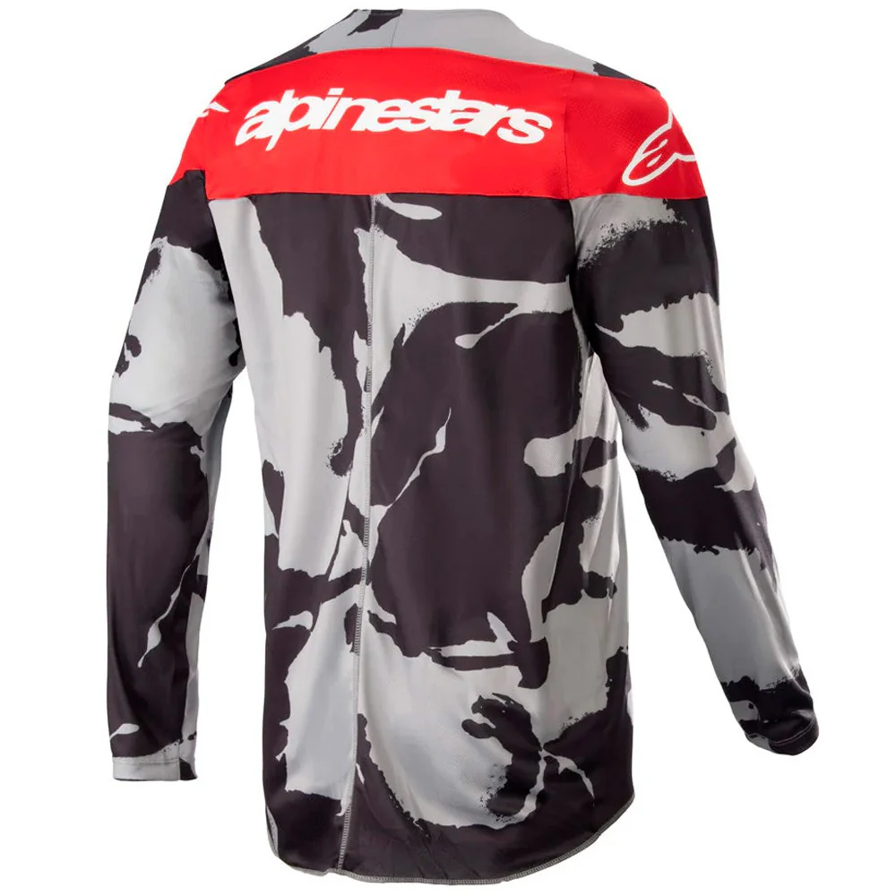 CAMISETA INFANTIL ALPINESTARS YOUTH RACER TACTICAL 23 GRIS / ROJO