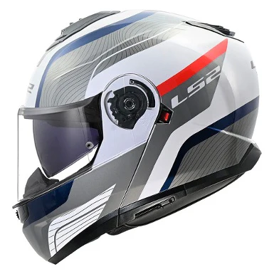 CASCO LS2 FF908 STROBE II MONZA - BLANCO / AZUL / ROJO