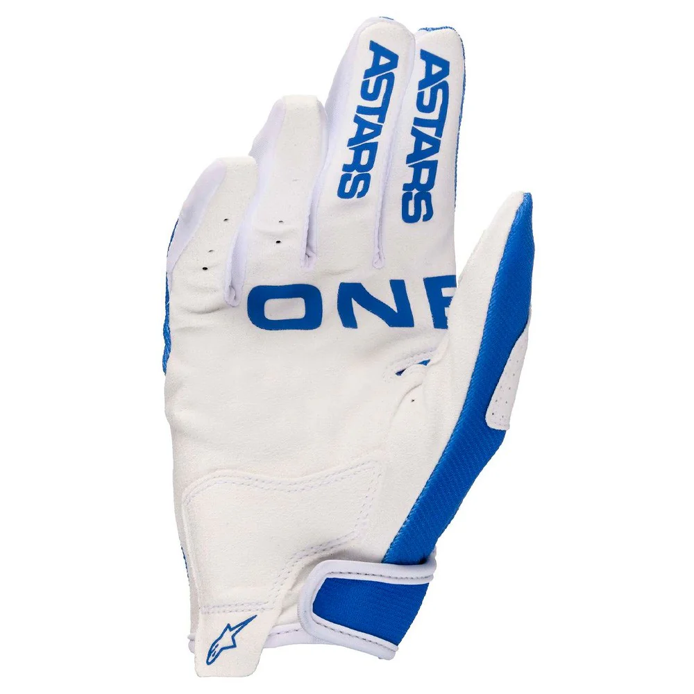 GUANTES CROSS ALPINESTARS YOUTH RADAR 23 - INFANTIL AZUL / BLANCO