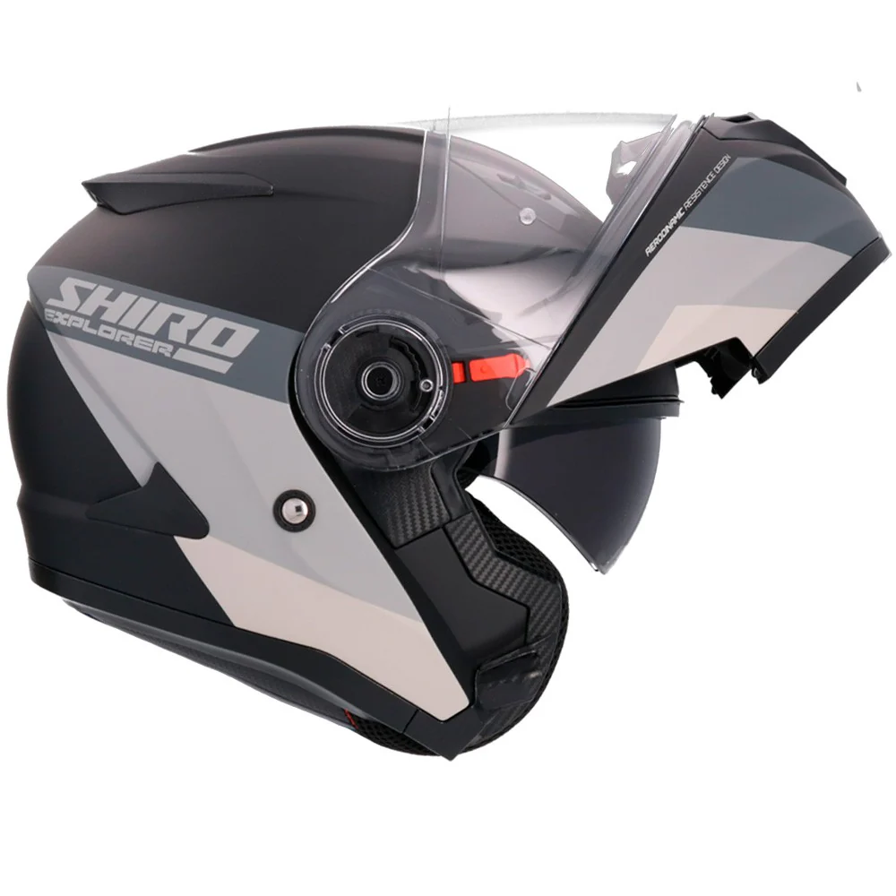 SHIRO EXPLORER MAVERICK HELMET - MATTE TITANIUM