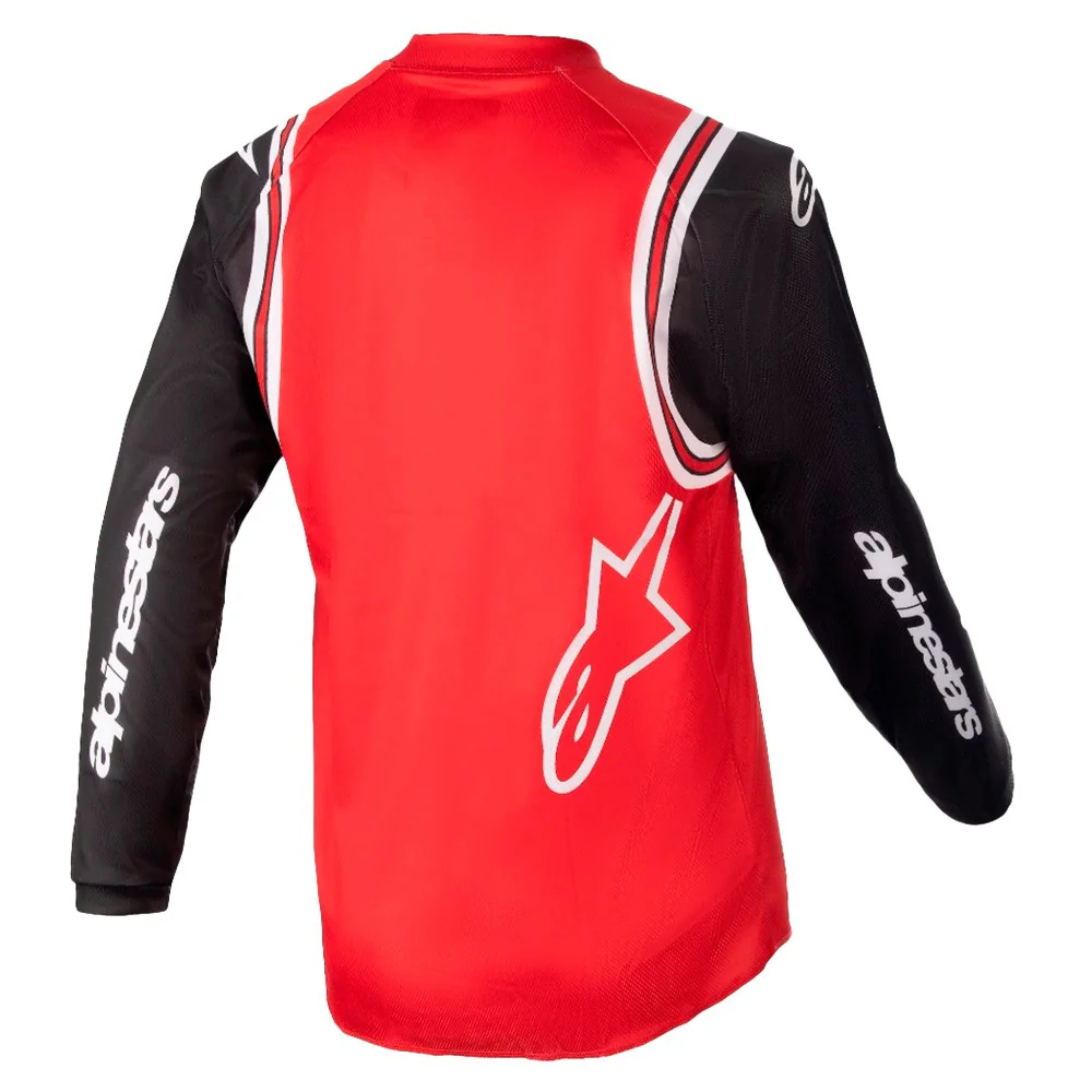 CAMISETA INFANTIL ALPINESTARs YOUTH RACER ACUMEN NEGRO / ROJO / BLANCO