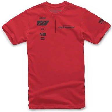 CAMISETA ALPINESTARS POSITION ROJO
