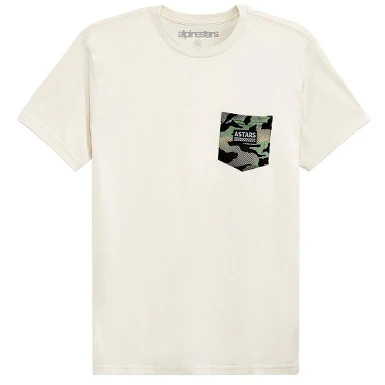 ALPINESTARS POCKET CAMO WHITE T-SHIRT